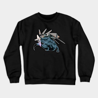 aesthetic manga kaiju Crewneck Sweatshirt